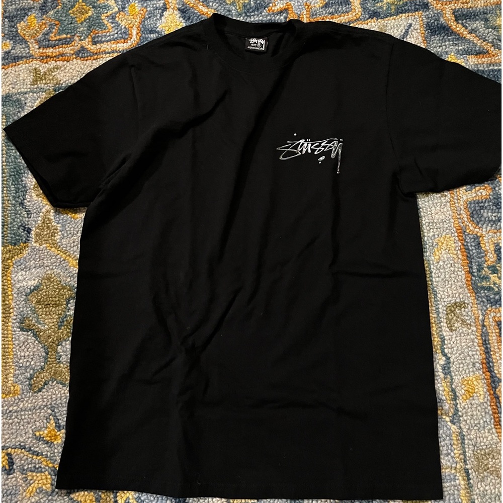 Stussy | Shirts | Stussy Mercury Liquid Metal Black Tee | Poshmark